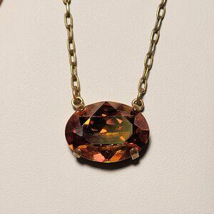 Catherine Popesco Crystal Necklace